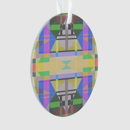 Jaune bleu violet géométrique (devant)