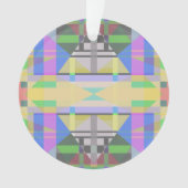 Jaune bleu violet géométrique (devant)