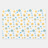 Jaune Boule de canard Bain Ensemble de papier d'en (Devant 2)