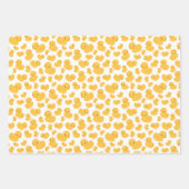 Jaune Boule de canard Bain Ensemble de papier d'en (Devant)