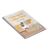 Jaune Carnet moderne du milieu du siècle (Côté Droit)