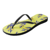 Jaune citron teenslippers (Schuin)