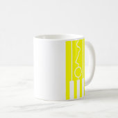 Jaune classique de tasse lente (Devant droit)