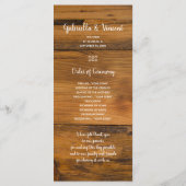 Jaune Daisy et Horseshoe Programme de Mariage Occi (Dos)