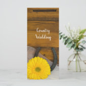 Jaune Daisy et Horseshoe Programme de Mariage Occi (Debout devant)