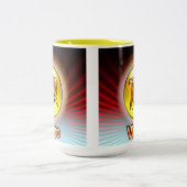 JAUNE DE MUG ZODIAC PERSONNALISÉ (Centre)