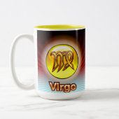 JAUNE DE MUG ZODIAC PERSONNALISÉ (Gauche)
