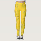 Jaune doré - Leggings (Devant)