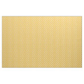 Jaune et blanc pointille le tissu de | (Yard)