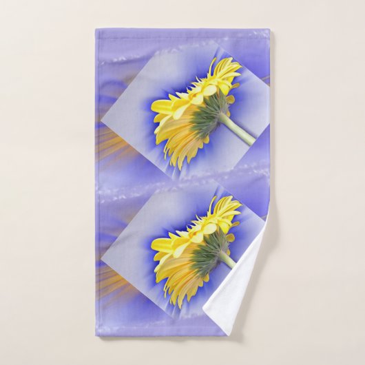 Jaune et bleu (Serviette à main)