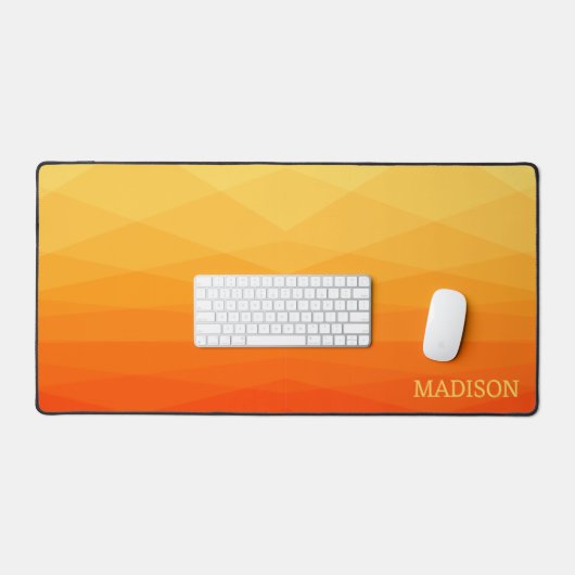 Jaune Et Orange Polygonal (Clavier et souris)