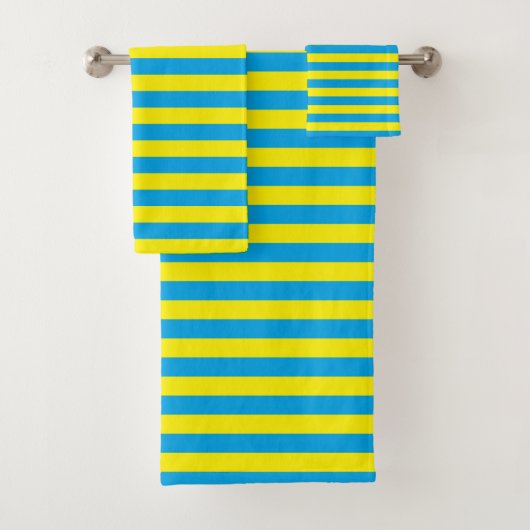 Jaune et rayures de turquoise (En situation)