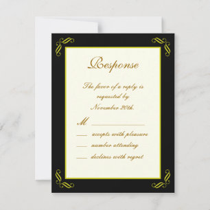 Jaune Fairy Tale RSVP