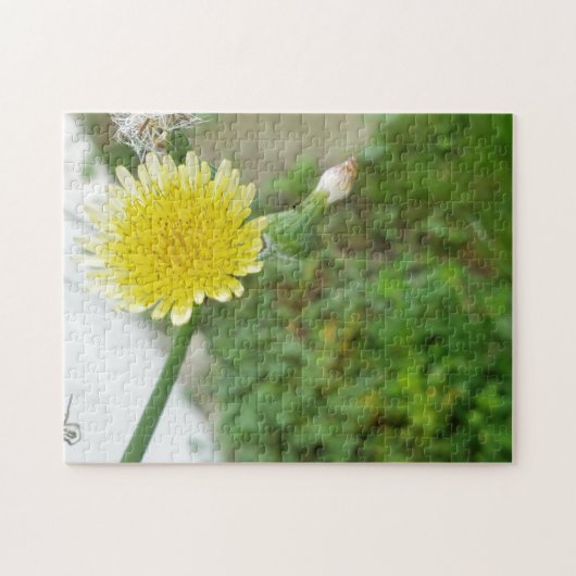 Jaune fleur jaune puzzle (Horizontal)