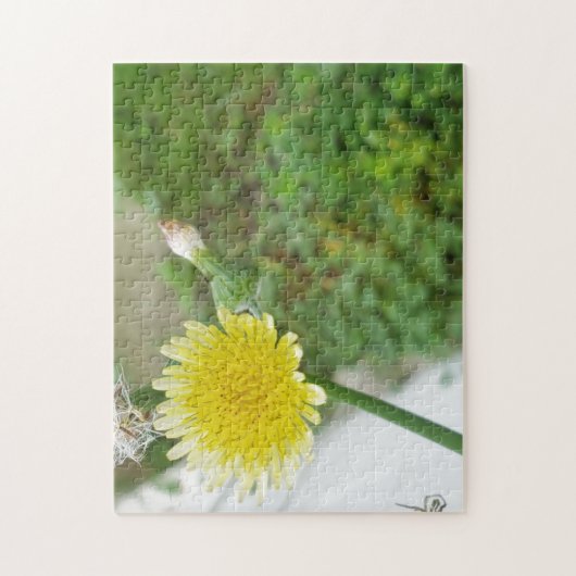 Jaune fleur jaune puzzle (Vertical)
