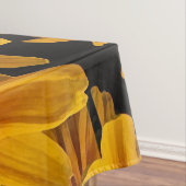 Jaune Floral Jaune Oeil Noir Susan Fleurs Nappe (In Situ)