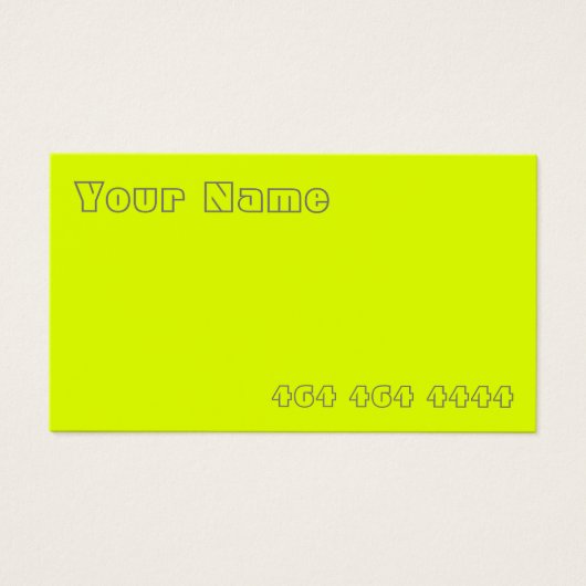 jaune fluorescent - ajouter du code QR (Devant)