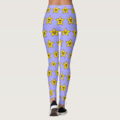 Jaune Happy Star Leggings (Dos)