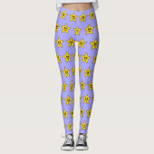 Jaune Happy Star Leggings (Devant)