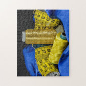 Jaune Jaune Couture D'Or Jaune Puzzle (Vertical)