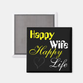 Jaune Joyeuse Femme Joyeux Aimant Vie (Recto/Verso)