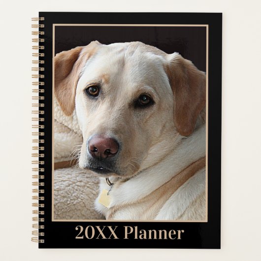 Jaune Labrador Retriever Planner (Devant)