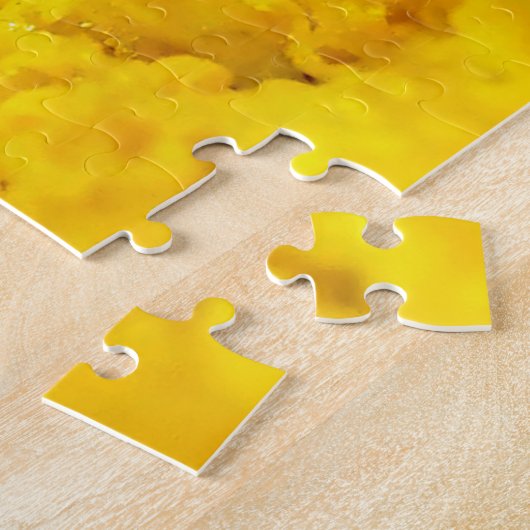 Jaune Ladybird, puzzle (Côté)