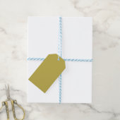 Jaune n°3, Étiquette cadeau jaune foncé (With Twine)