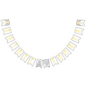 Jaune nuptiale douche photo drapeaux de faisceau (Tout)