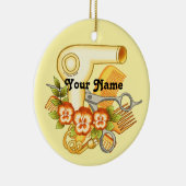 Jaune Pansy ornement beauté (Droite)