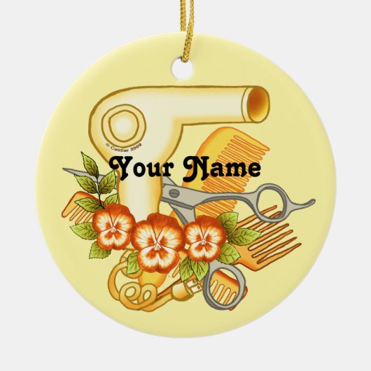 Jaune Pansy ornement beauté (Devant)