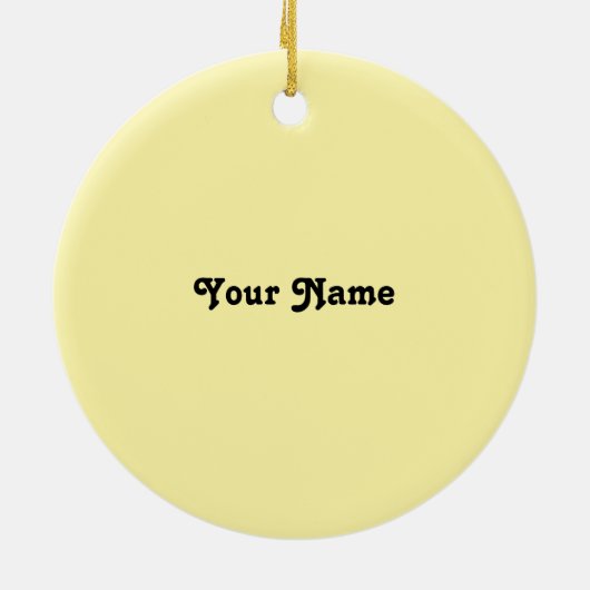 Jaune Pansy ornement beauté (Dos)