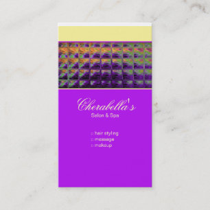 Jaune pourpre de salon coloré moderne de carte de