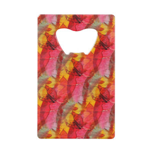 Jaune rouge d'art d'aquarelle