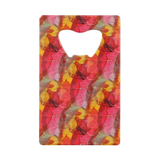 Jaune rouge d'art d'aquarelle (Devant)