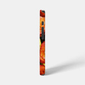 Jaune rouge orange Rose iPhone 12 Mini Coque (Côté gauche)