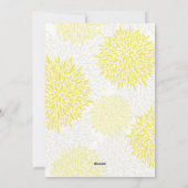 Jaune Script Whimsical Joyeux Carte photo de Pâque (Dos)