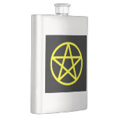 Jaune sur le flacon noir de pentagramme (Droite)