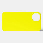 Jaune Tough Xtreme iPhone X Coque (Verso (horizontal))