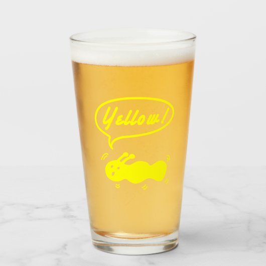 Jaune! Verre (Devant (rempli))