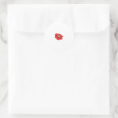 Jaune-vert, anthurium rouge Cornelll autocollant d (Sac)