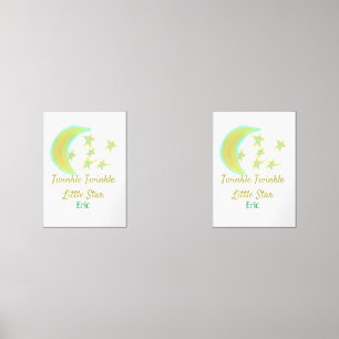 Jaune vert scintille Twinkle Little Star ajouter l