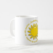 Jaune Vous Êtes Ma Mug Sunshine (Devant gauche)