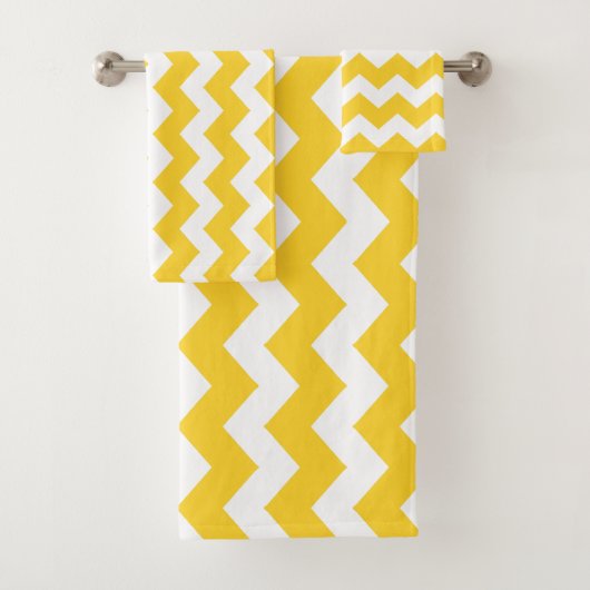 Jaune Zigzag rayé (En situation)