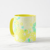JAUNES FLEURS CUISINE MUGS (Devant gauche)