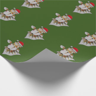 Jaunty Santa Hat Goldfish kerstwerkpapier Cadeaupapier