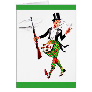 jaunty Scotsman avec fusil