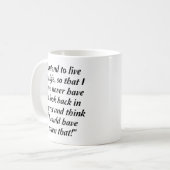 J'aurais pu manger cette drôle de tasse (Devant gauche)