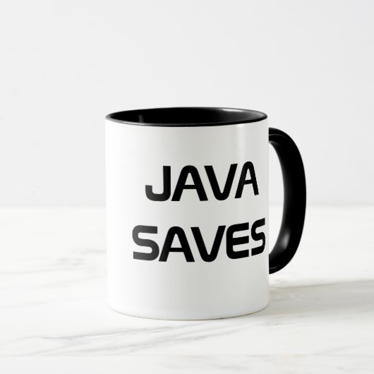 Java bewaart koffie-Mok Mok (Voorkant rechts)