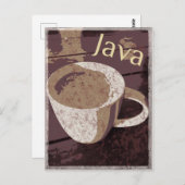 Java  briefkaart (Voorkant / Achterkant)